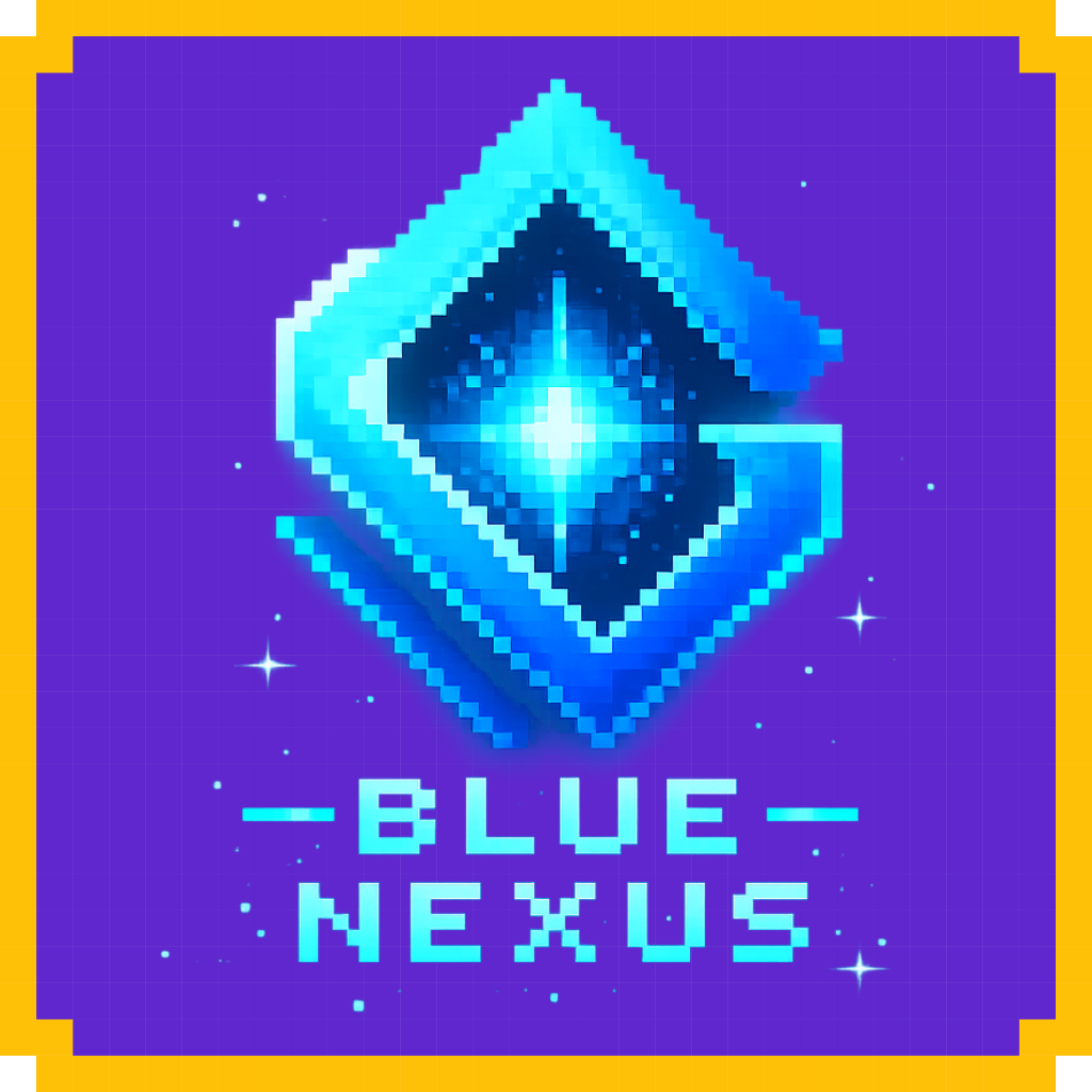 Blue Nexus Pixel Logo